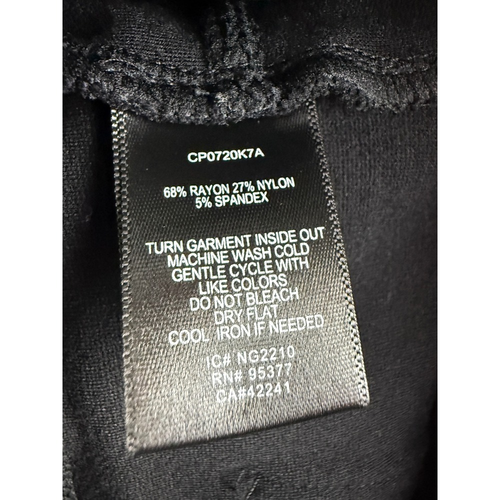 Sanctuary Womens XL Black Plaid Coated Pull On Leggings CP0720K7A Buffalo Check - Picture 7 of 11